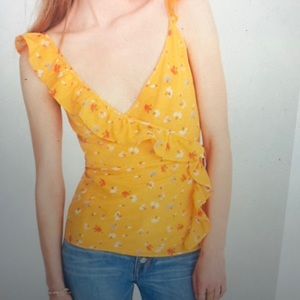 Madewell Silk Wrap Cami